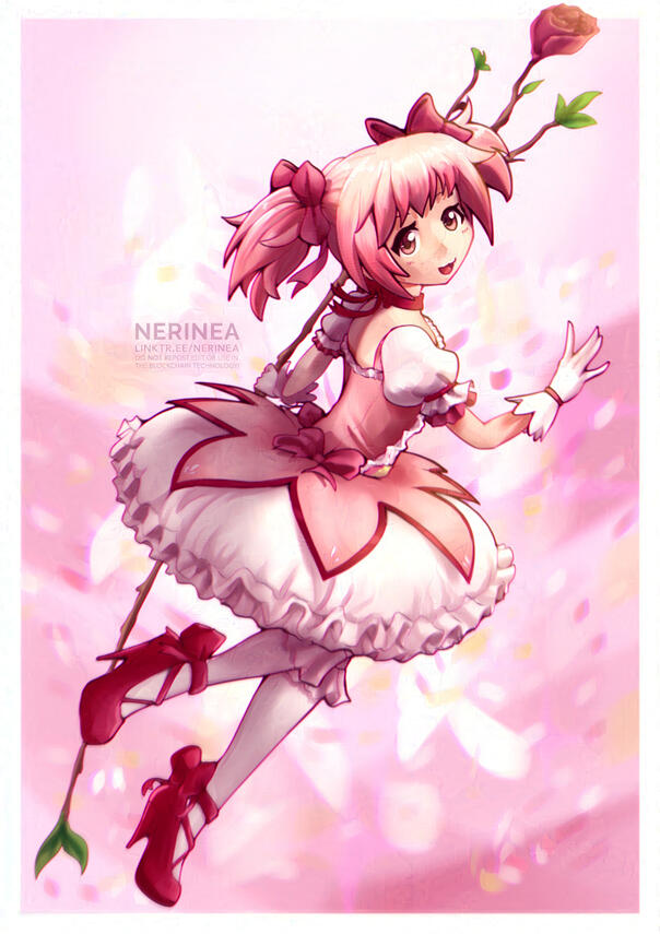 Kaname Madoka Puella Magi Madoka Magica fanart