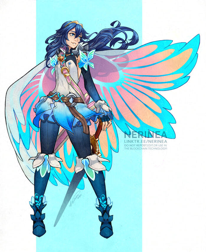 Resplendent Lucina Fire Emblem Awakening fanart