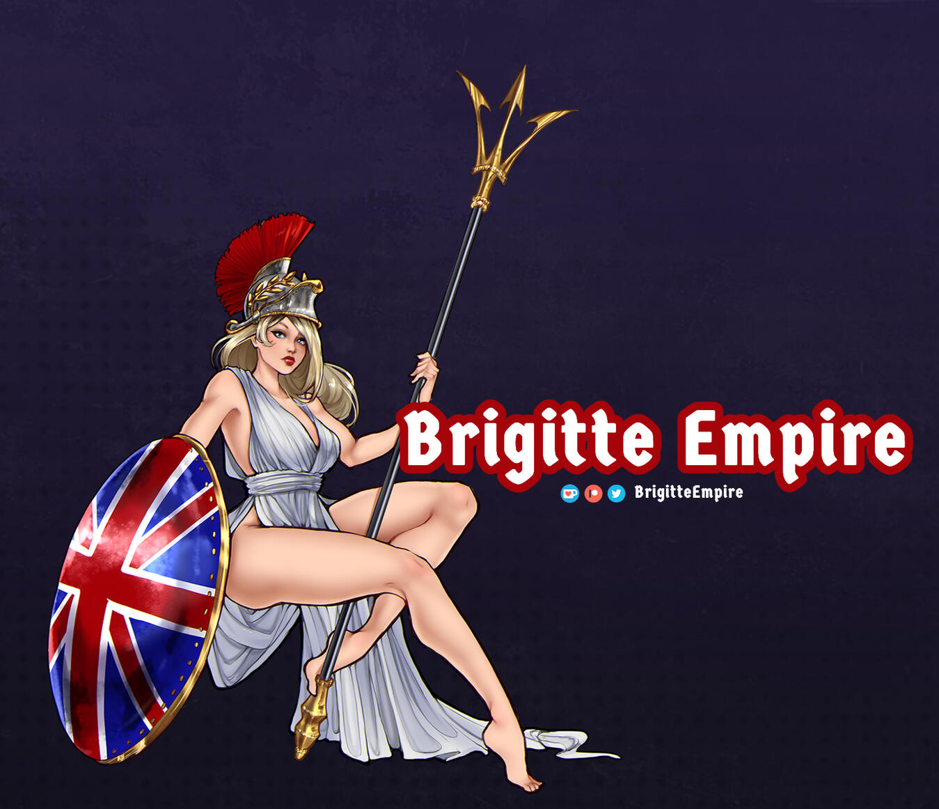 Brigitte Empire (YouTube) Branding Ilustration
