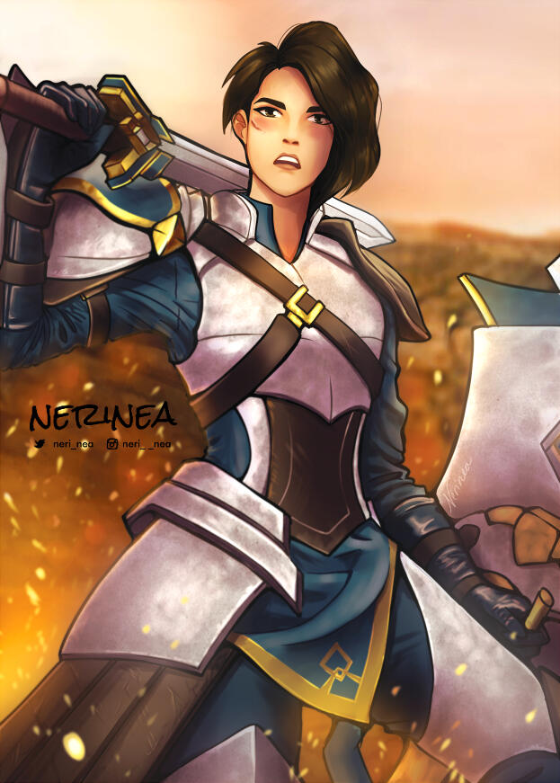 General Amaya The Dragon Prince fanart