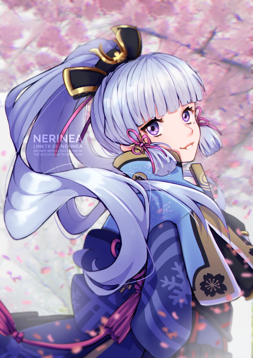 Ayaka Genshin Impact fanart