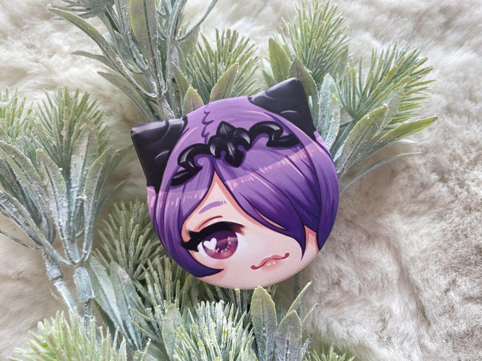 Camilla Fire Emblem button badge