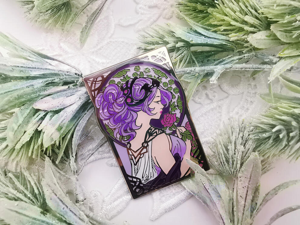 Camilla Fire Emblem enamel pin