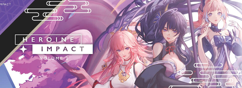 Genshin Impact female character fanzine fanthology